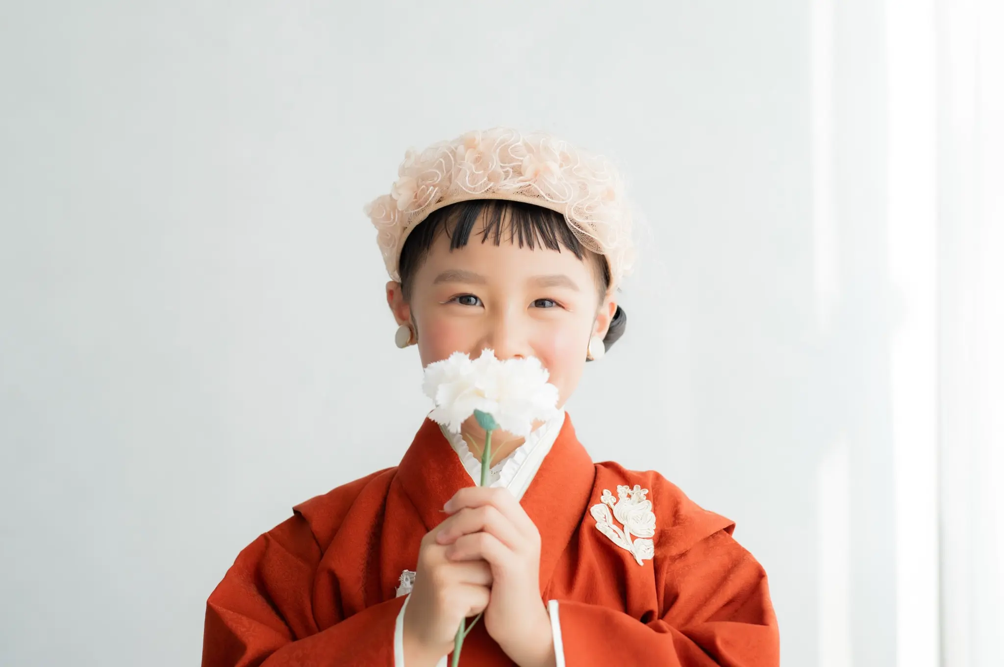 お子さまの記念撮影